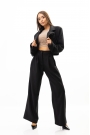 SET PANTALONI ȘI JACĂ ELEGANT BLACK