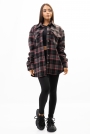 TOP SHIRT PLAID PINK TOP SHIRT PLAID PINK