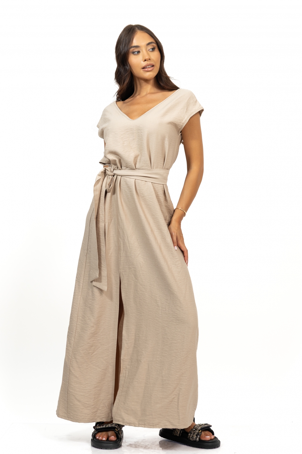 DRESS GREEK ECRU DRESS GREEK ECRU