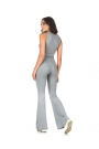 Спортен екип сив с долнище и къс топ Everyday gray 2