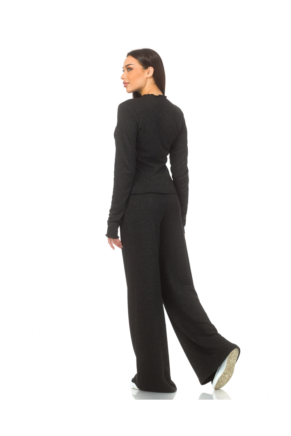 Knitted sports outfit Silvery