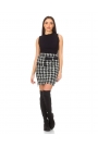 Fitted black and white skirt Classico Bl&W