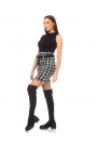 Fitted black and white skirt Classico Bl&W