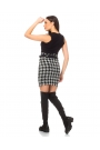 Fitted black and white skirt Classico Bl&W
