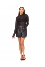 Faux leather culottes Leather