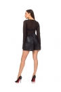 Faux leather culottes Leather