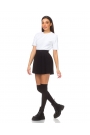 FUSTĂ PLISATĂ NEAGRĂ Charm in black FUSTĂ PLISATĂ NEAGRĂ Charm in black