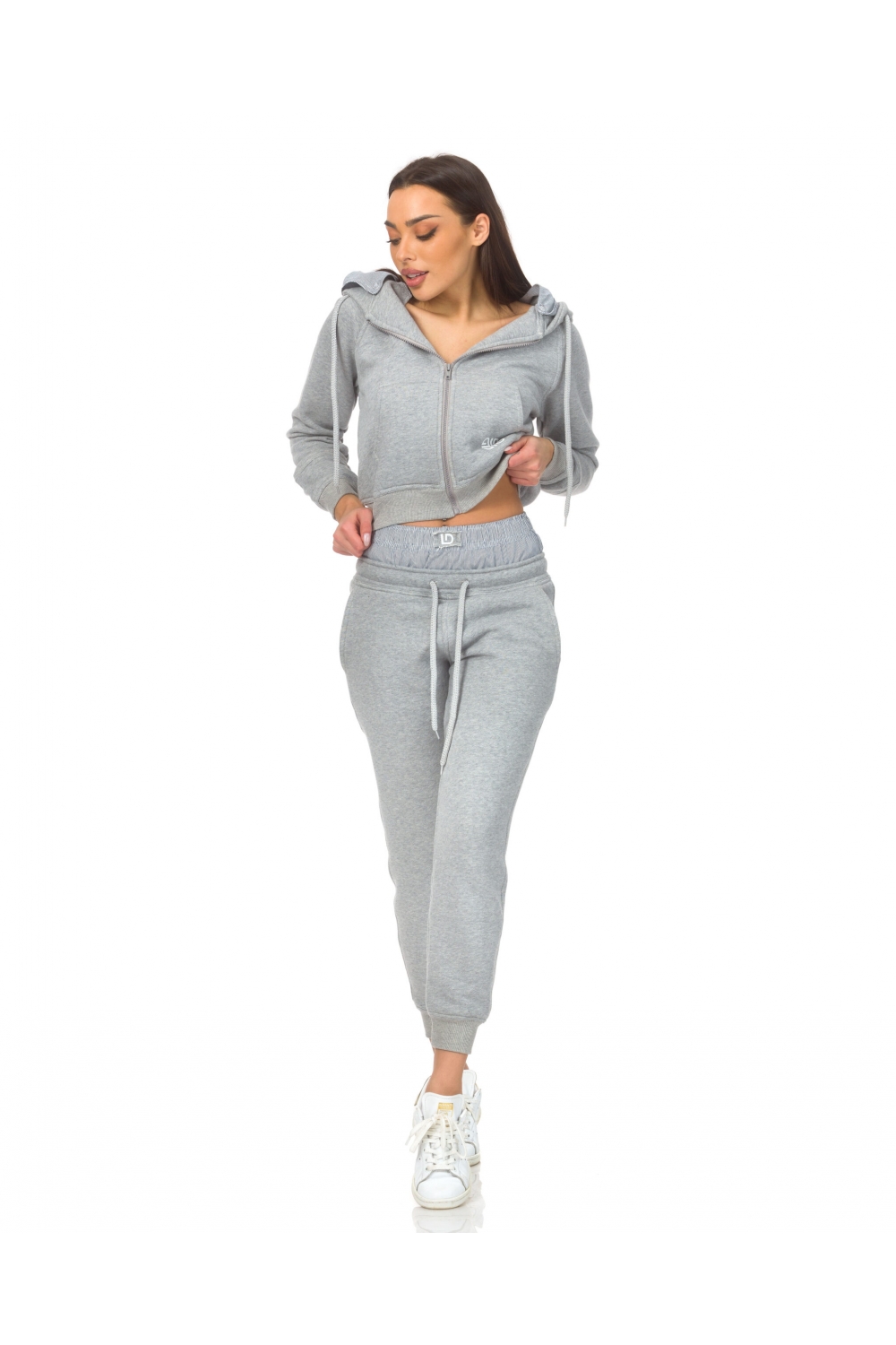 Set sportiv gri Team Grey