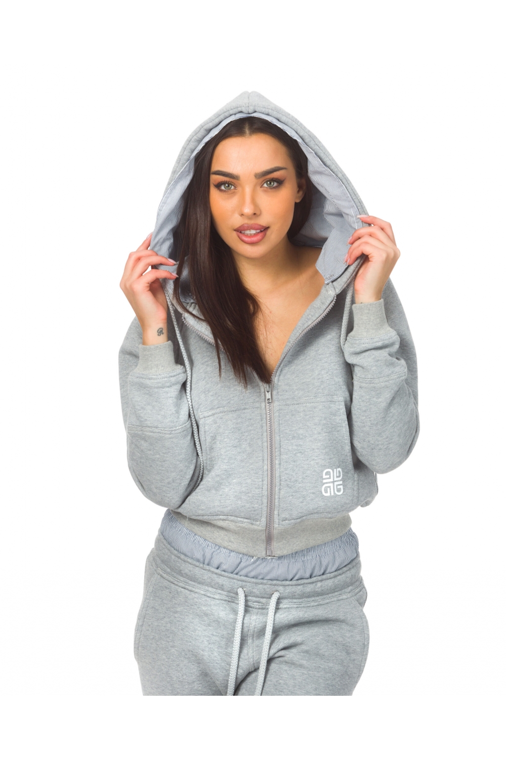 Set sportiv gri Team Grey