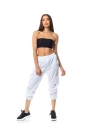 Pantaloni cargo albi Bianco