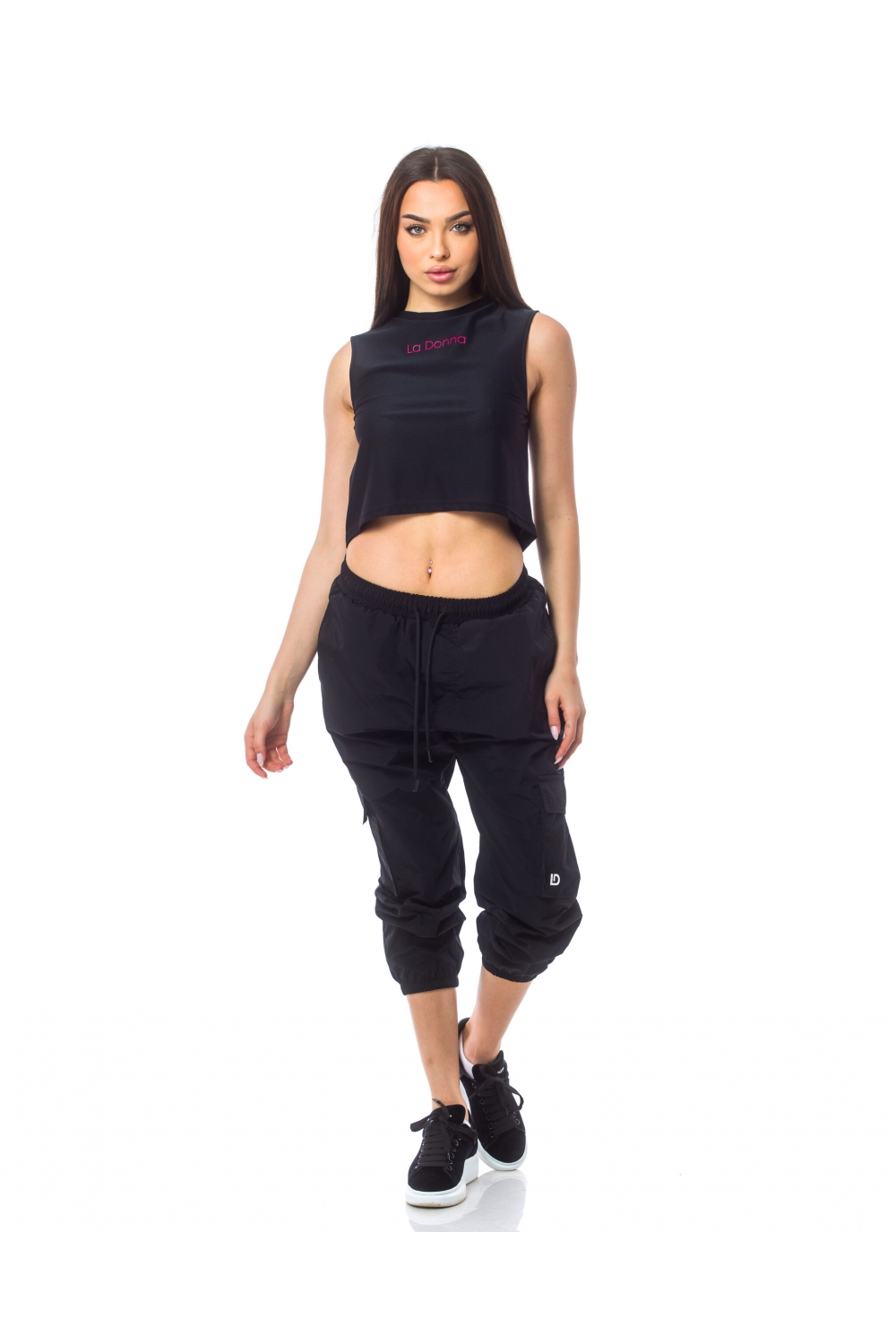 Black cargo pants Nero Black cargo pants Nero