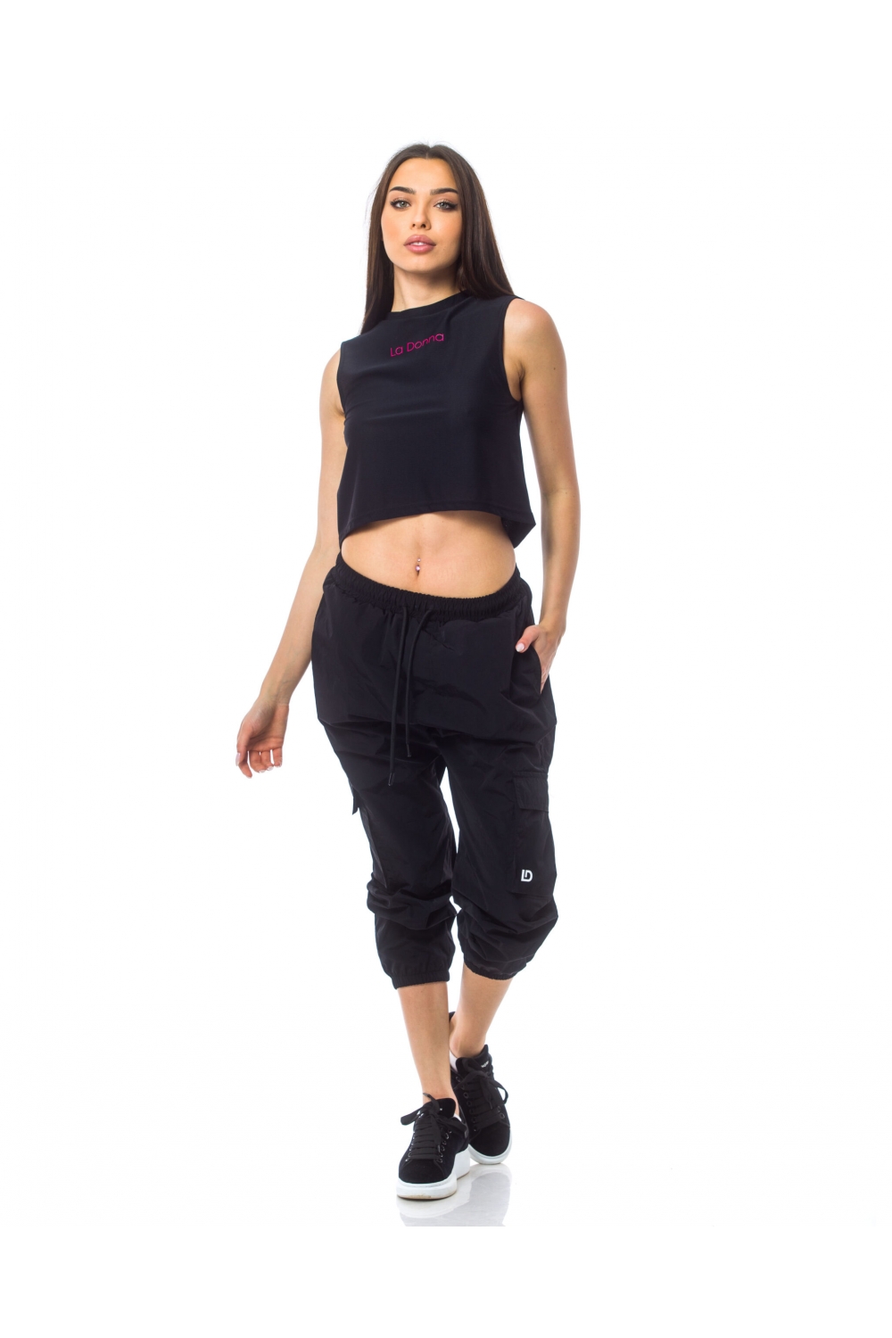 Black cargo pants Nero Black cargo pants Nero