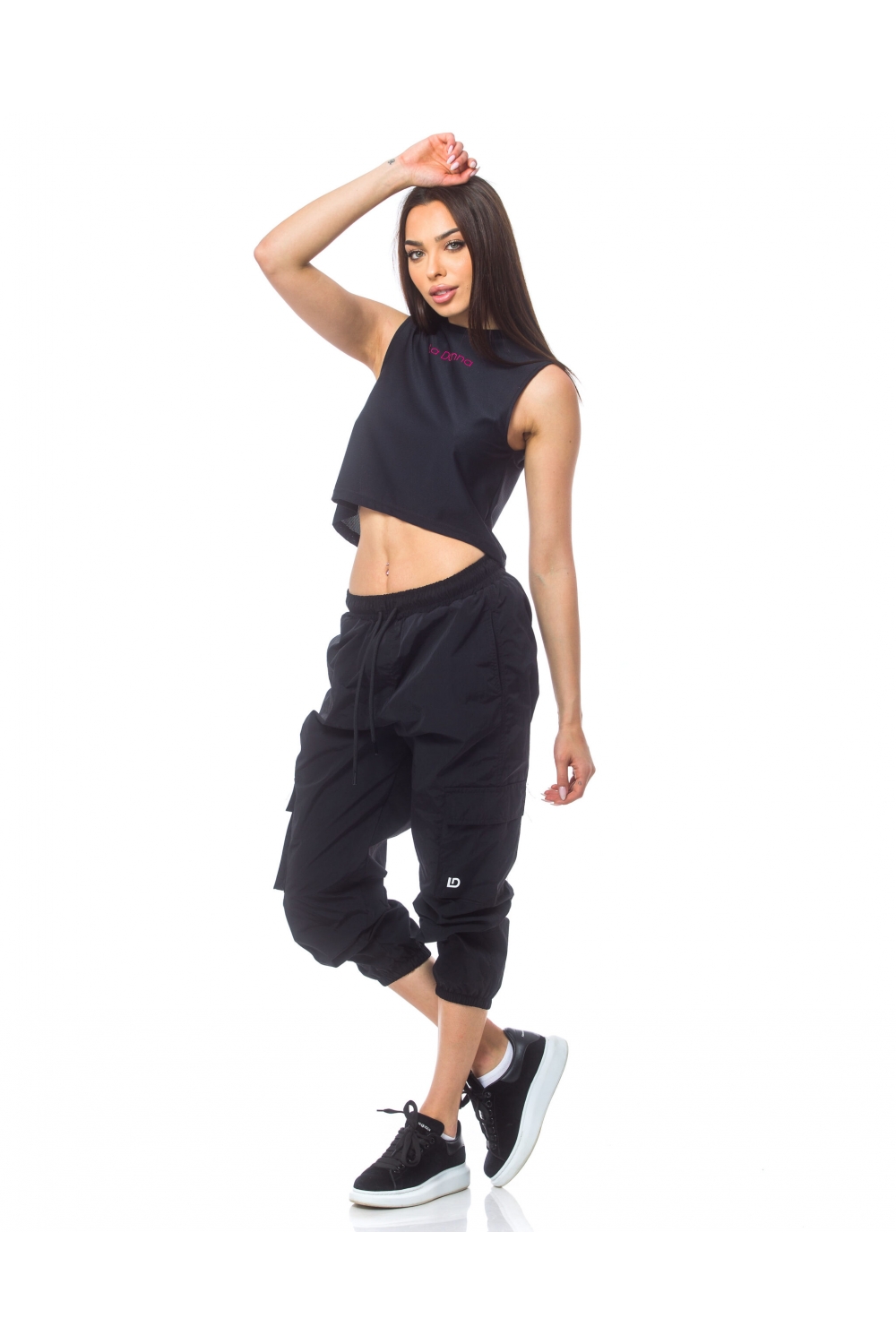 Black cargo pants Nero Black cargo pants Nero