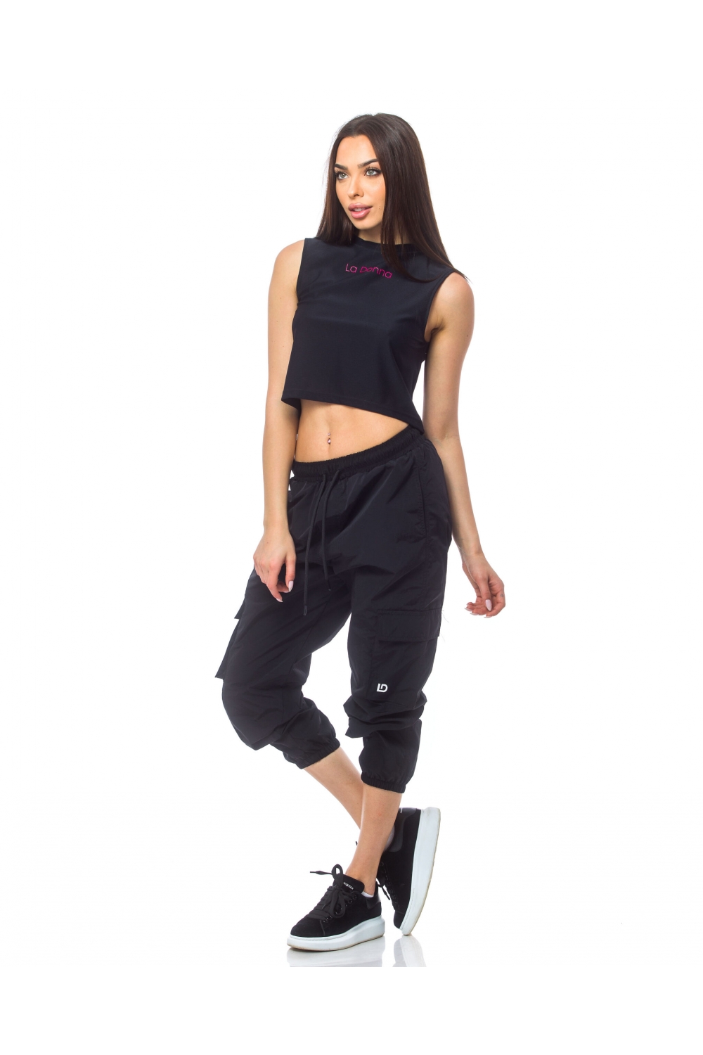 Black cargo pants Nero Black cargo pants Nero